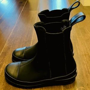 COS Leather/Scuba Boot